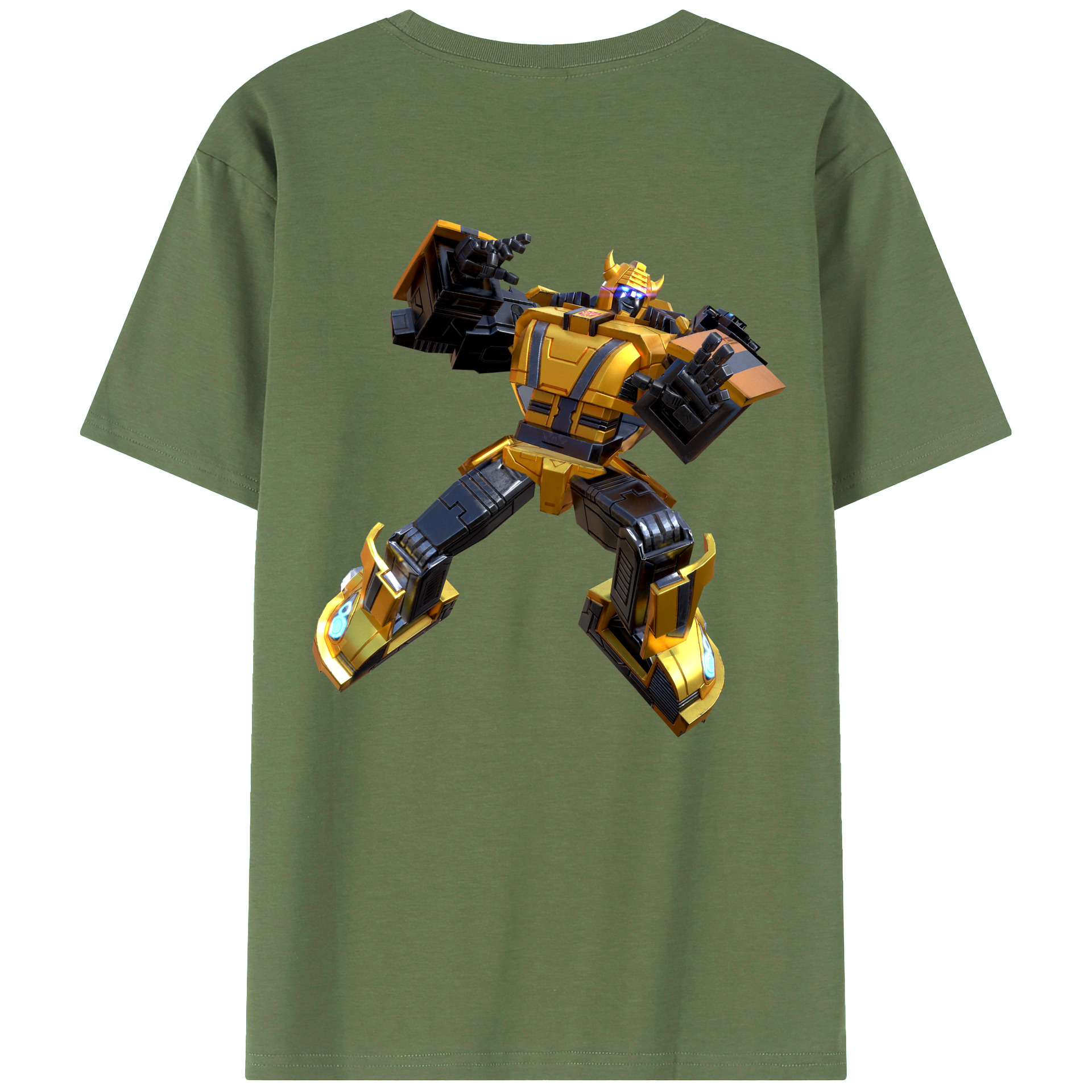 （画像用）  綿100％ メンズ半袖Tシャツ（バックプリント） 通気性